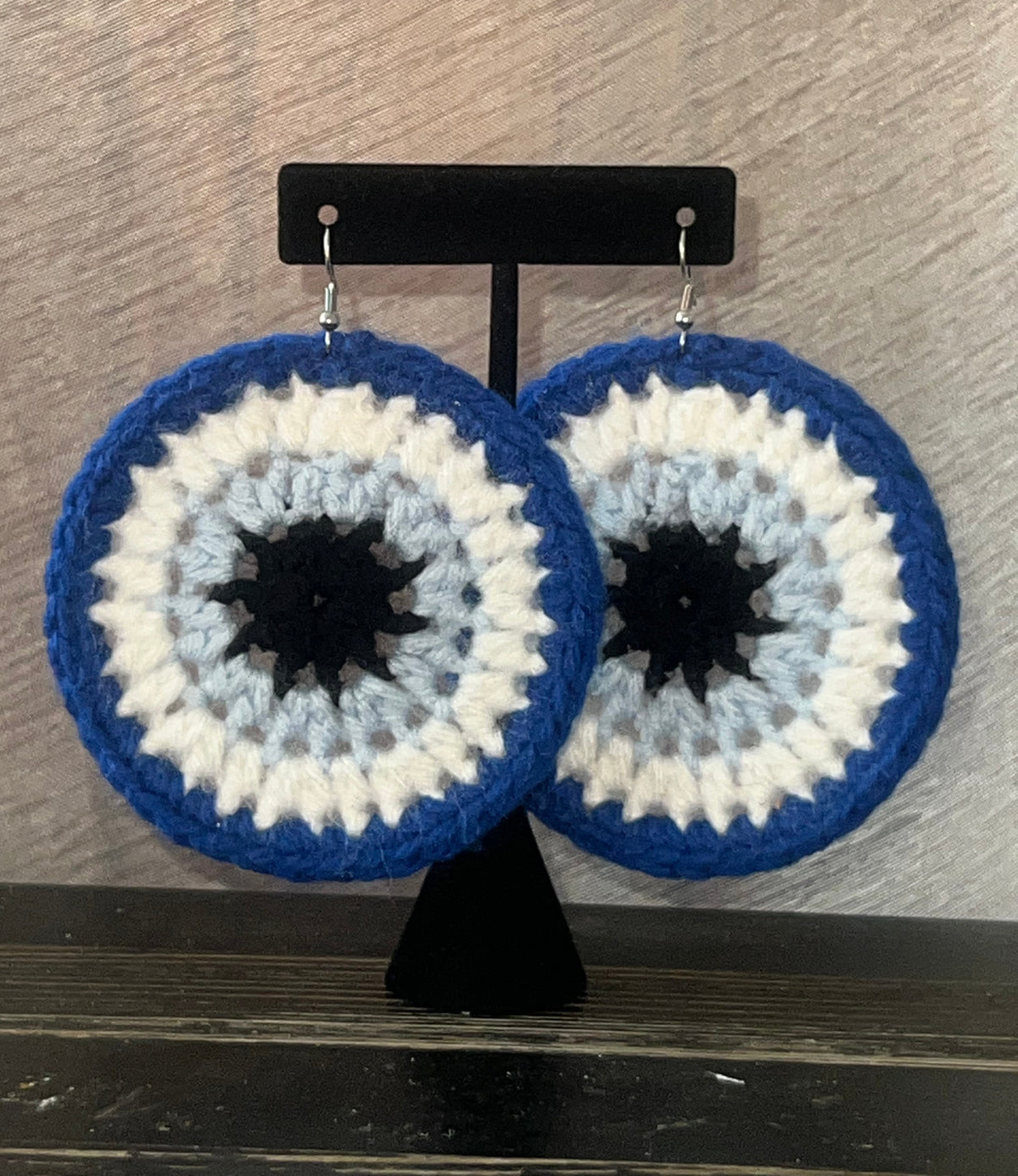 The Original Royal Blue Protection Eye Earrings