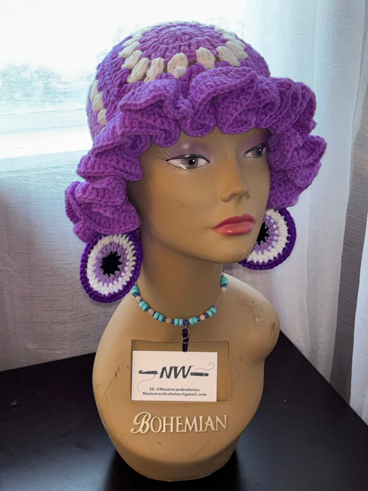 Ruffle hat