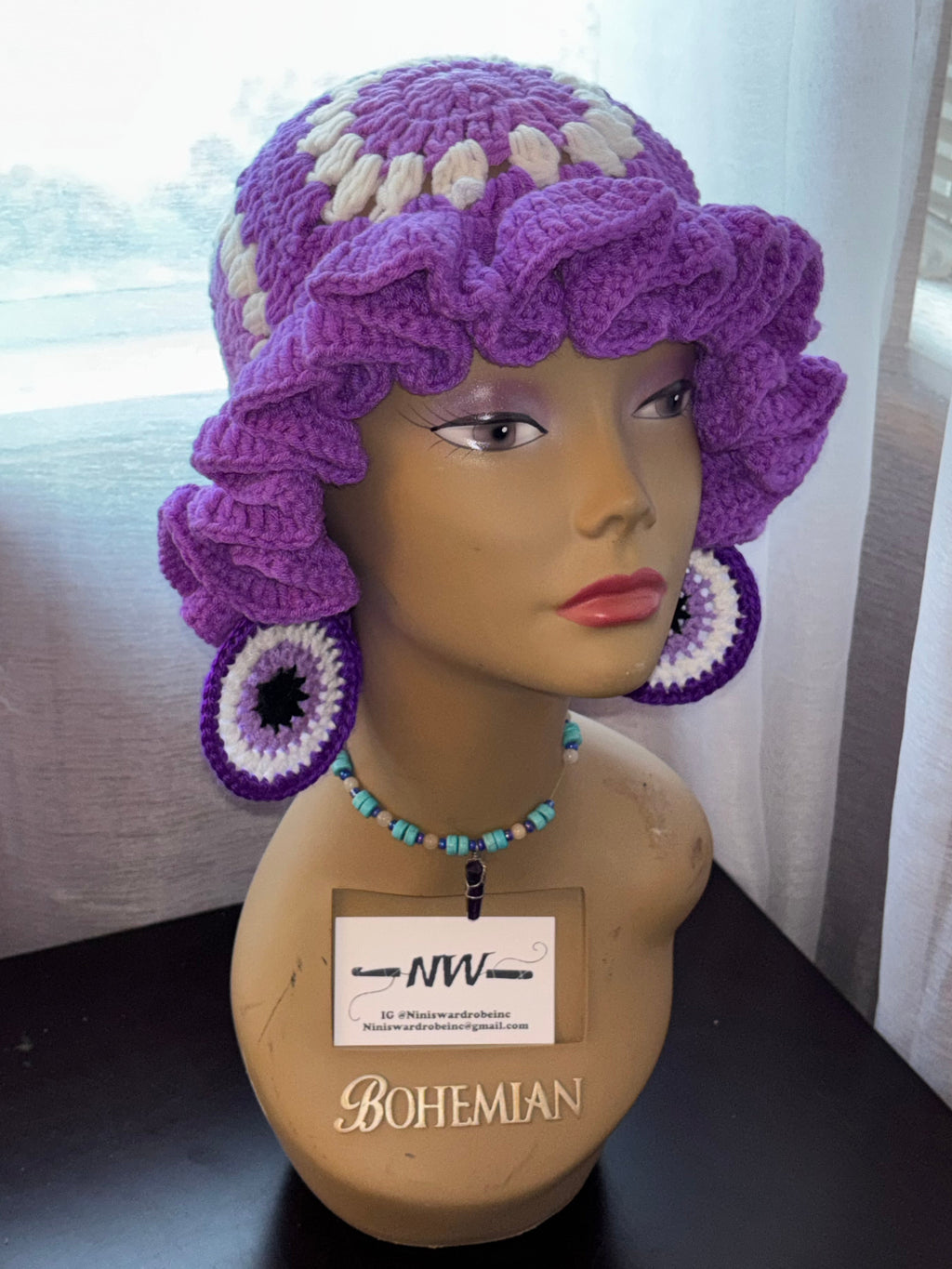 Ruffle hat