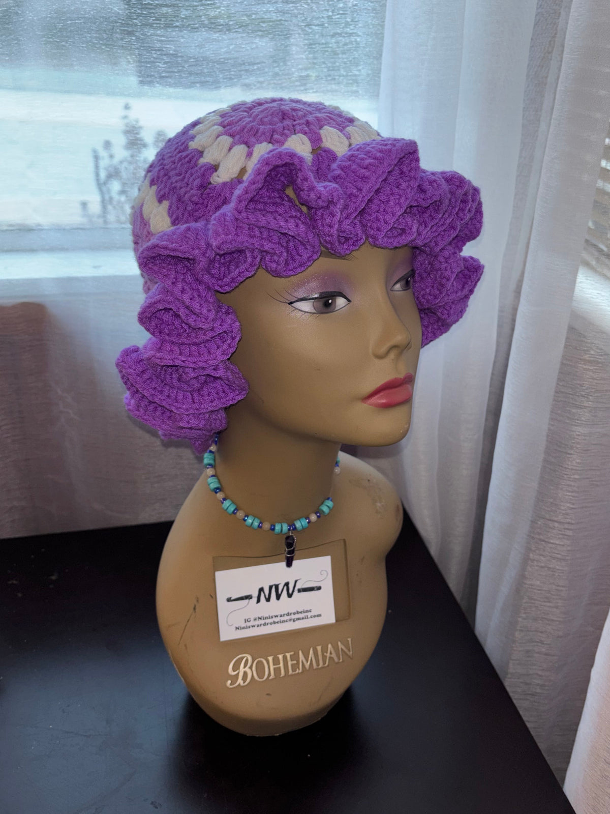Ruffle hat