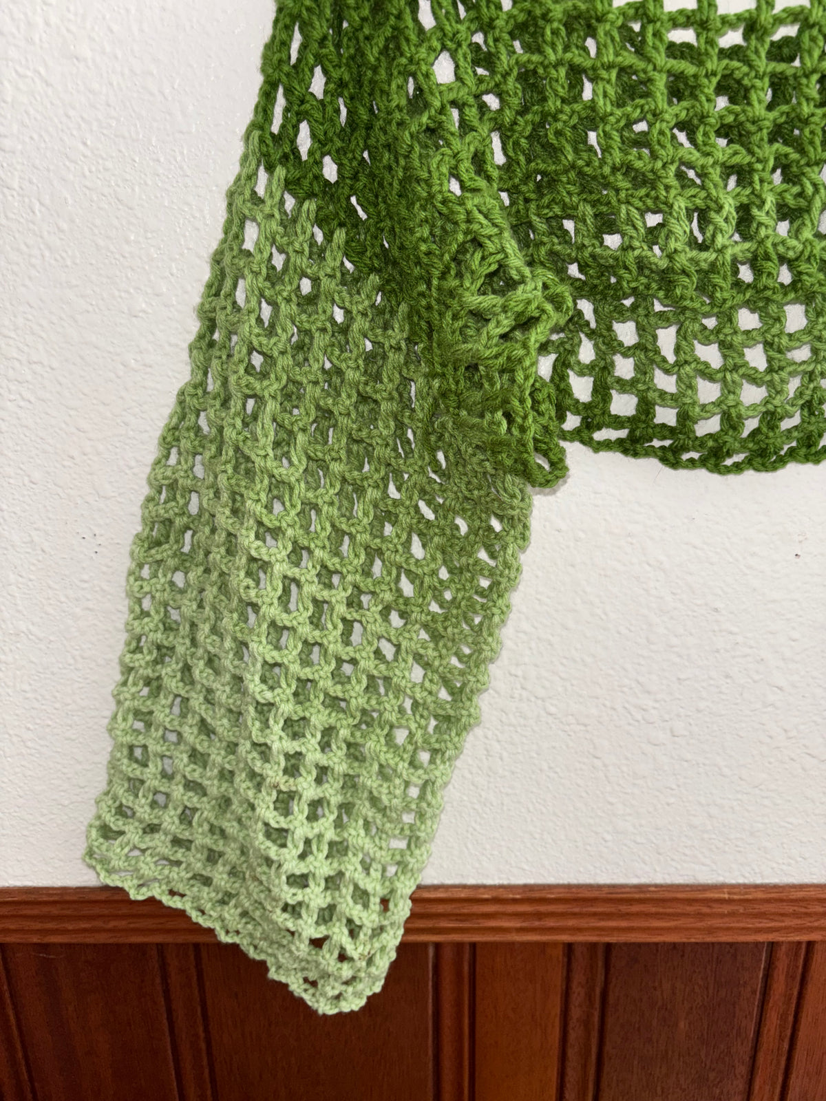 Green Ombré Shrug