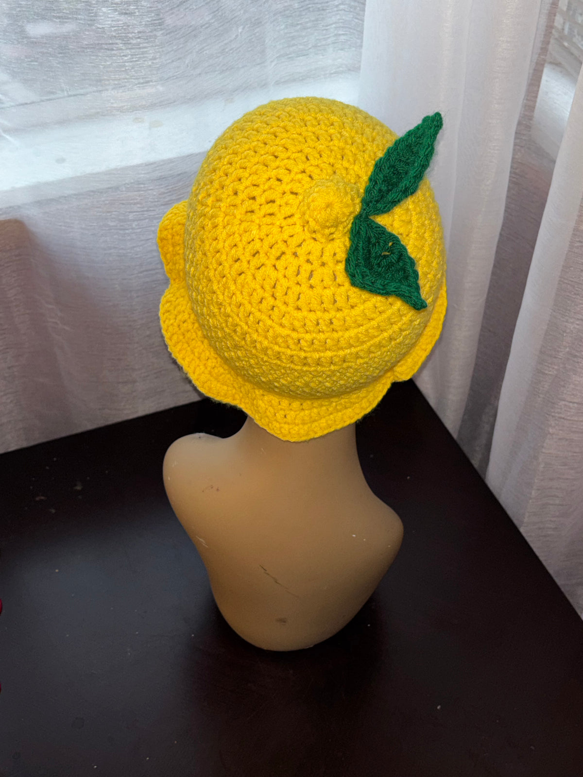 Lemon Ruffle Bucket Hat🍋