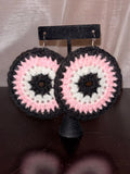 Baby Pink Protection Eye Earrings