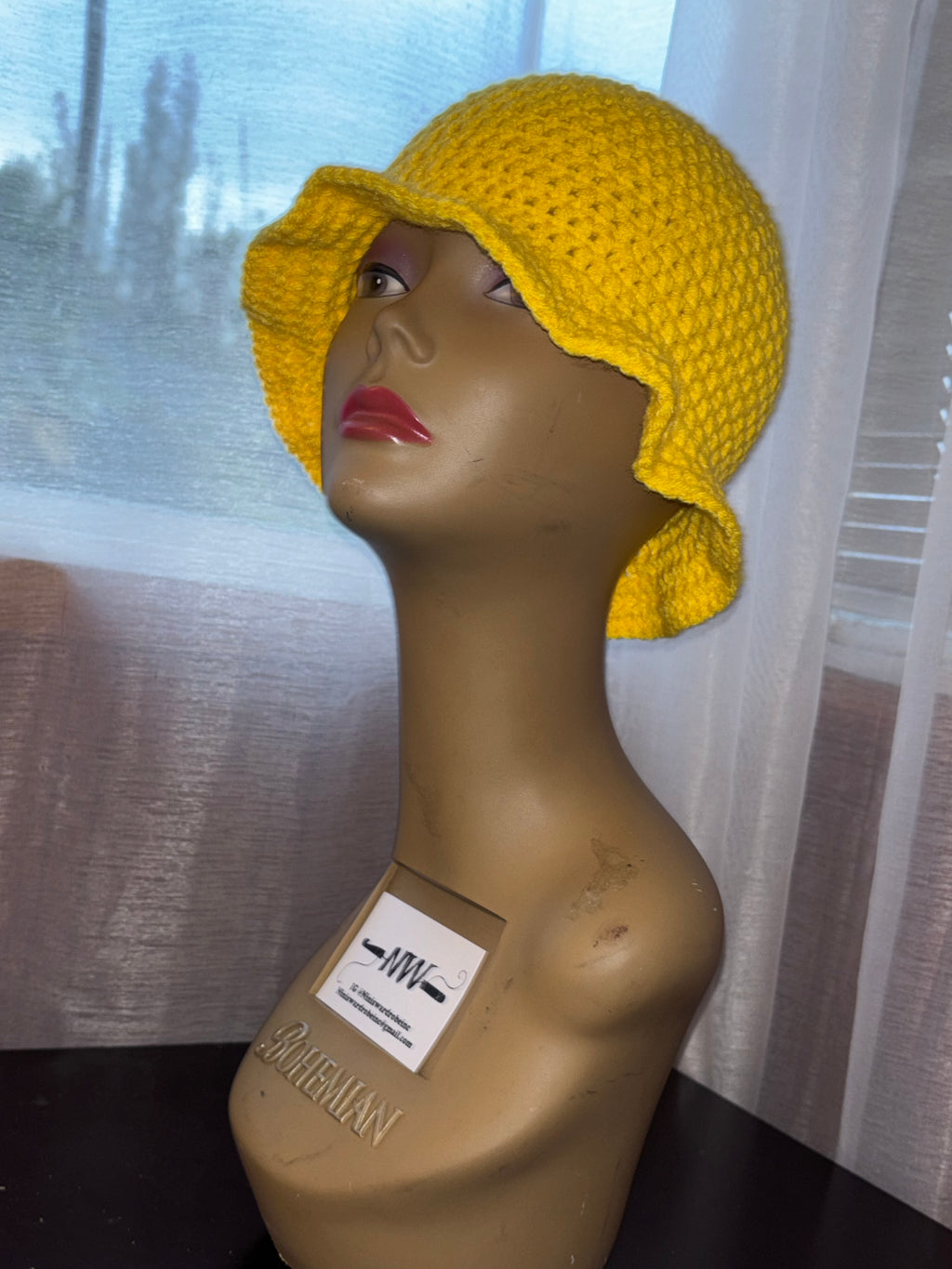 Lemon Ruffle Bucket Hat🍋