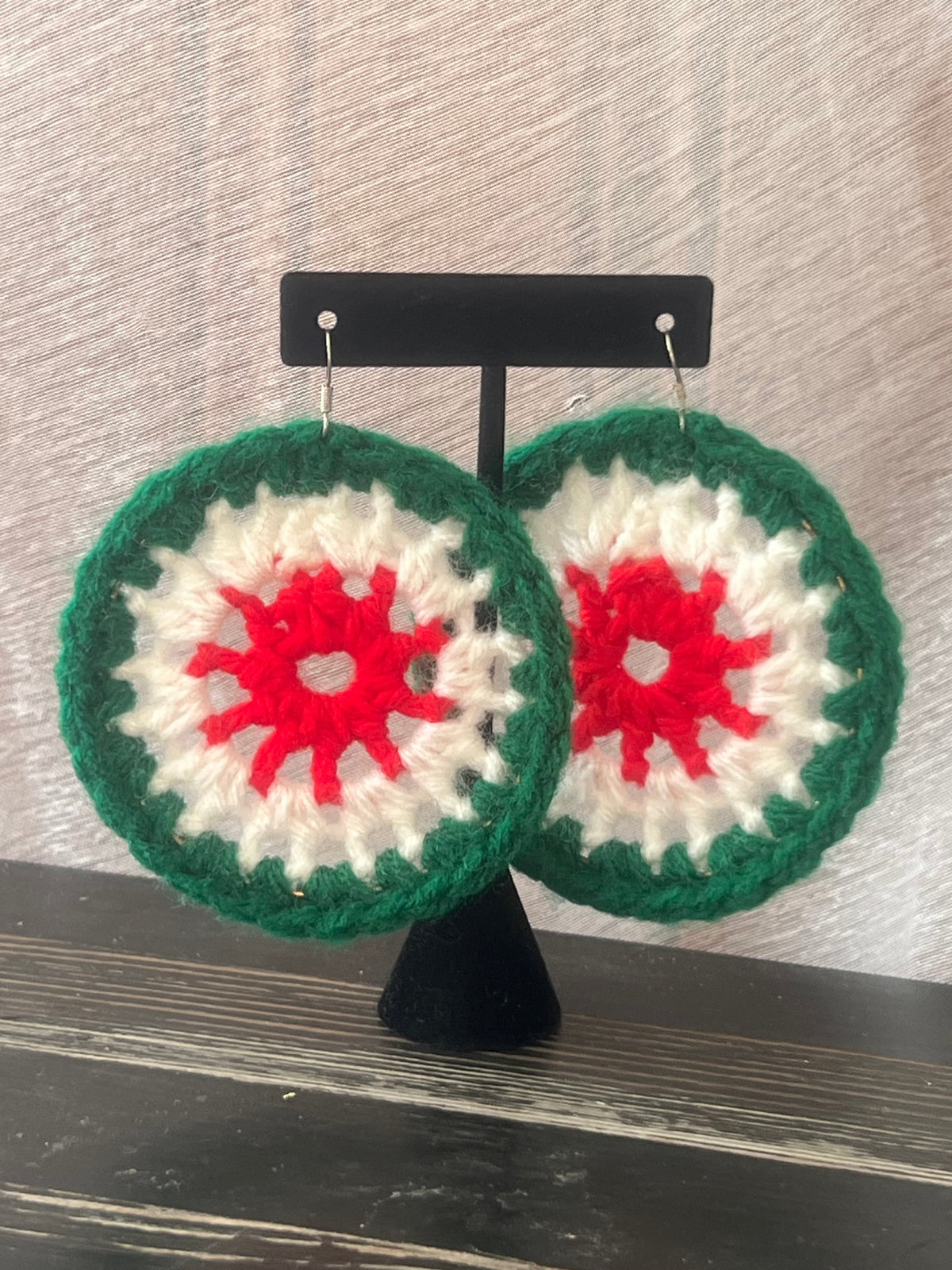 Mexican Flag Inspired Earrings