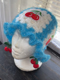 Ruffle Cherry Hat🍒