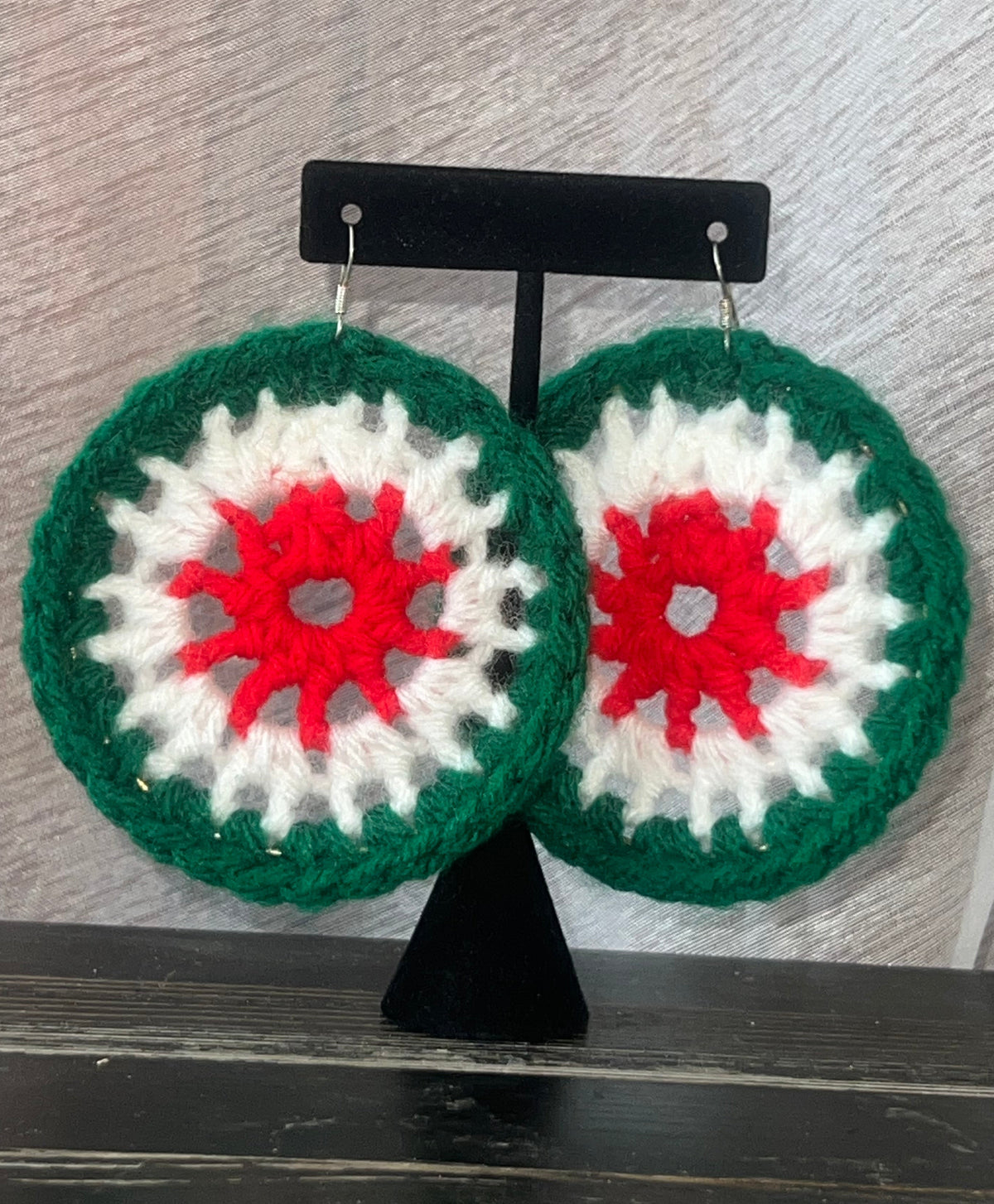 Mexican Flag Inspired Earrings