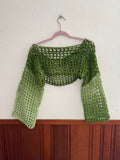 Green Ombré Shrug